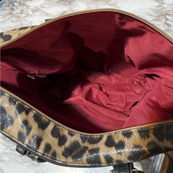 Black and Tan Shoulder Bag with Animal Print Fiorelli - Picture 9 of 10